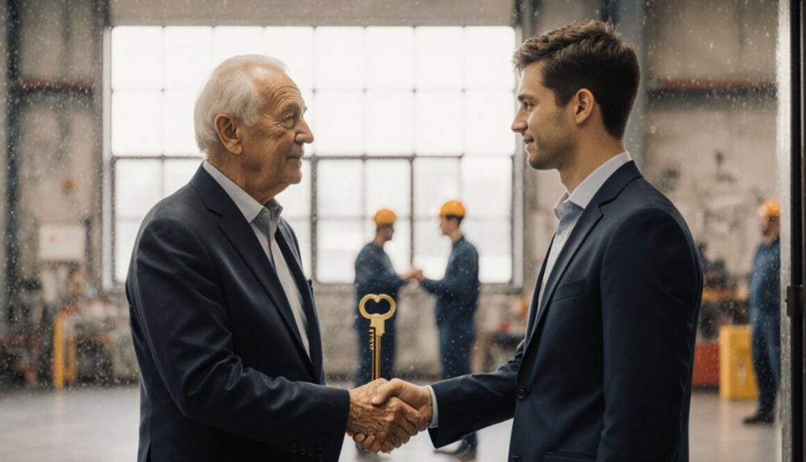 Generationswechsel in der Führung